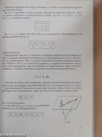 Vektorgeometria és lineáris algebra