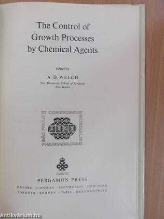 The Control of Growth Processes by Chemical Agents