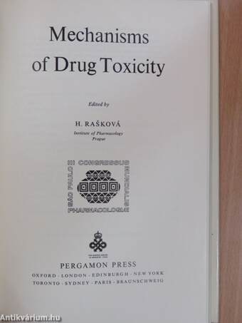 Mechanisms of Drug Toxicity