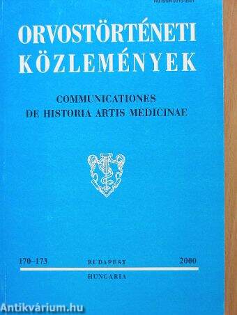 Orvostörténeti közlemények 170-173.