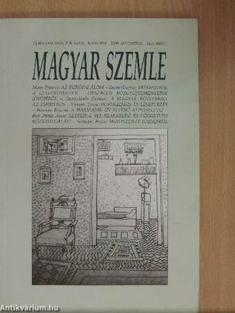 Magyar Szemle 2009. augusztus