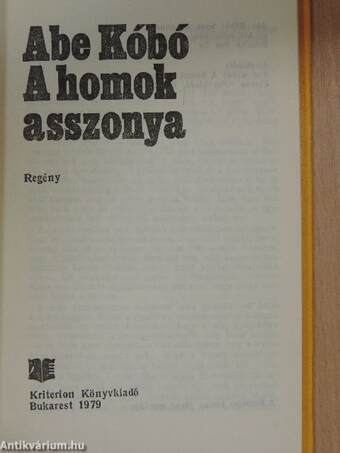 A homok asszonya