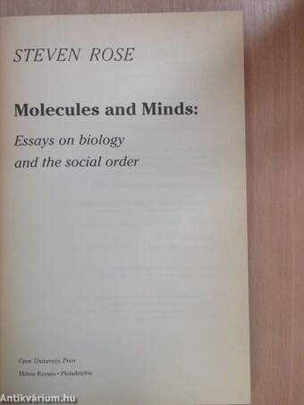 Molecules and Minds