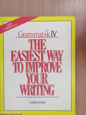 Grammatik IV.