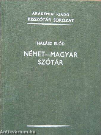 Német-magyar szótár