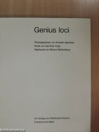 Genius loci