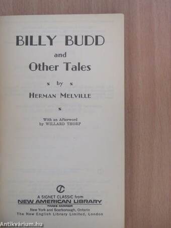 Billy Budd and Other Tales