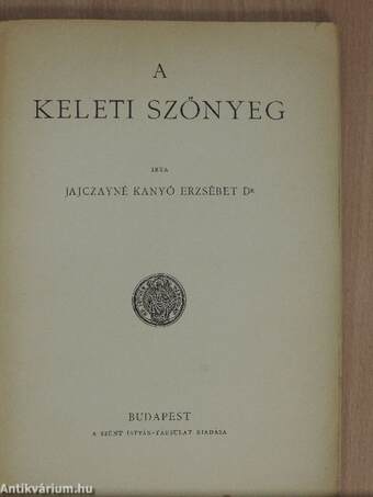 A keleti szőnyeg