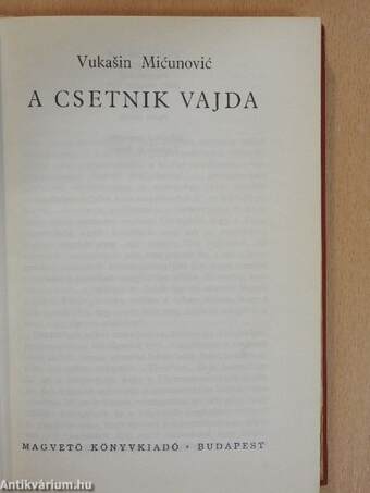 A csetnik vajda