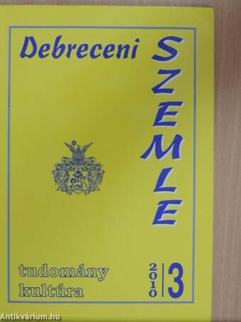 Debreceni Szemle 2010/3