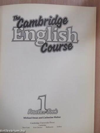 The Cambridge English Course 1. - Practice Book