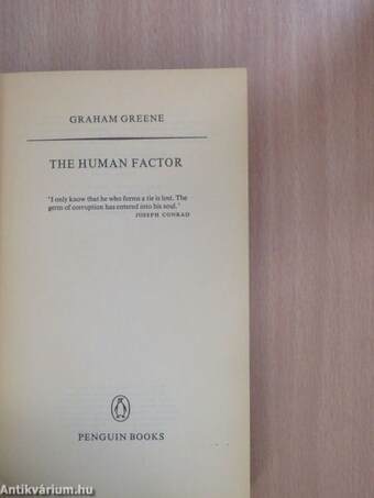 The Human Factor