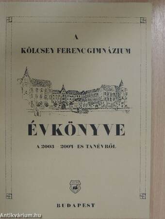 A Kölcsey Ferenc Gimnázium Évkönyve a 2003-2004-es tanévről