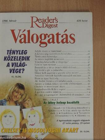 Reader's Digest Válogatás 1998. február