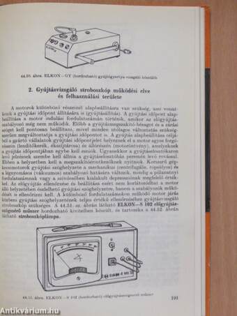 Autószerkezettan és szerelési ismeretek III.