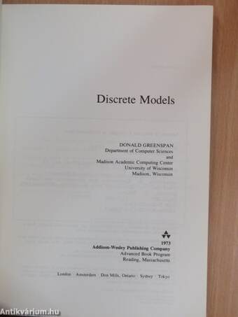 Discrete Models