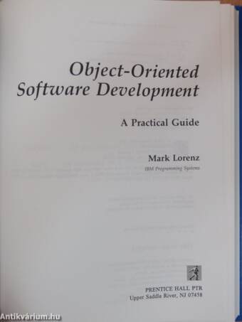 Object-Oriented Software Development