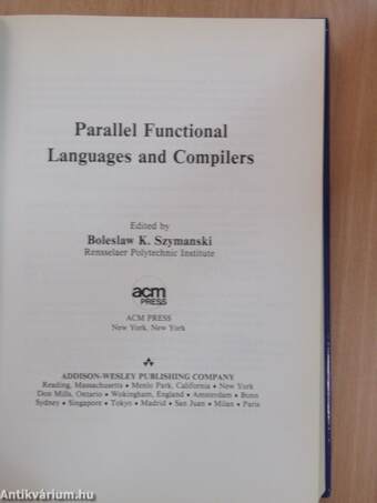 Parallel Functional Languages and Compilers