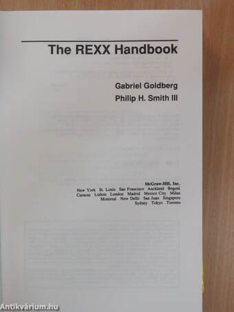 The REXX Handbook