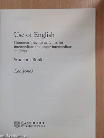 Use of English - Student's Book