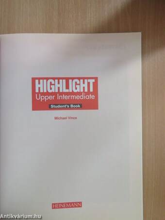 Highlight - Upper-Intermediate - Student's Book