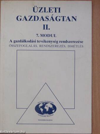 Üzleti gazdaságtan II/7.