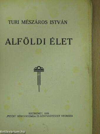 Alföldi élet