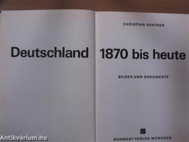 Deutschland 1870 bis heute