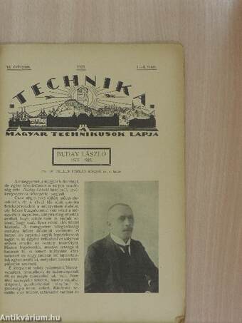 Technika 1925/1-4.