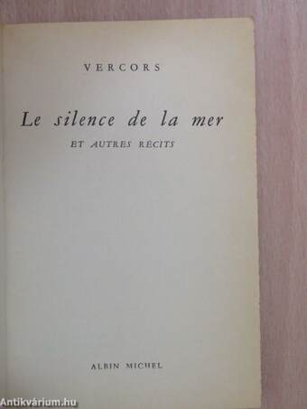 Le Silence de la Mer