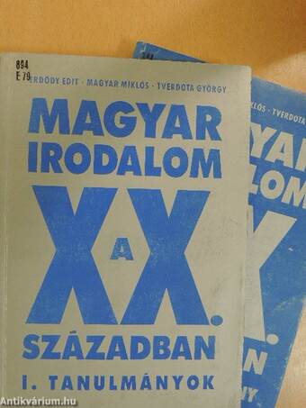 Magyar irodalom a XX. században I-II.