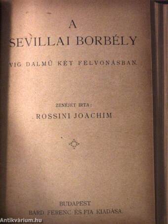 A bolygó hollandi/Faust/Hamlet/Hoffmann meséi/Lakmé/A nürnbergi mesterdalnokok/Parasztbecsület/A sevillai borbély/Siegfried/Tannhäuser és a wartburgi dalnokverseny/A walkür/Zsidó nő