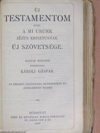 Szent Biblia