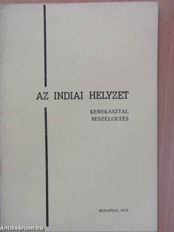 Az indiai helyzet