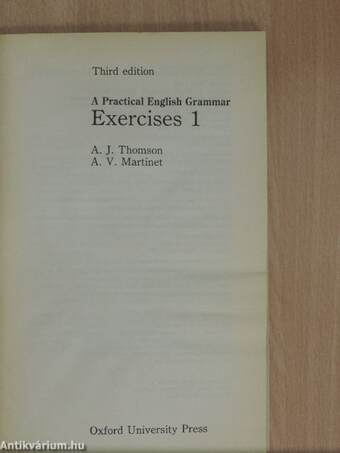 A Practical English Grammar Exercises 1.