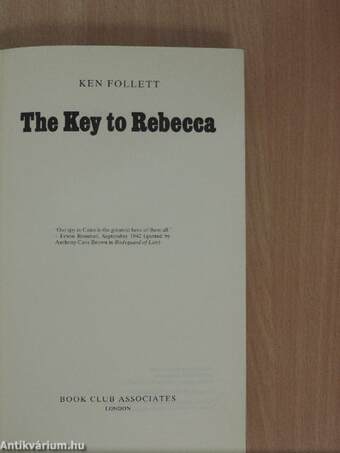 The Key to Rebecca