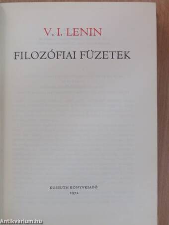 Filozófiai füzetek