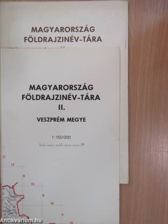 Magyarország földrajzinév-tára II. - Veszprém megye