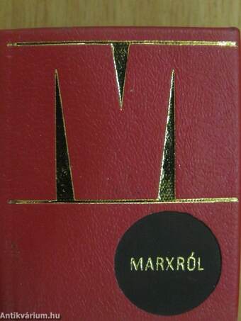 Marxról (minikönyv)