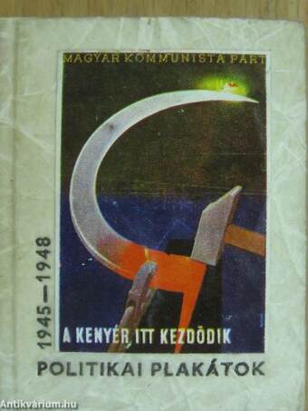 Politikai plakátok 1945-1948 (minikönyv)