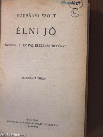 Élni jó I-IV.