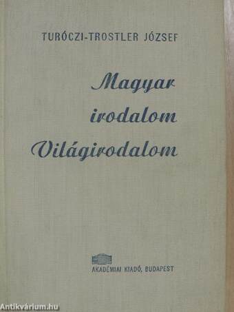 Magyar irodalom/Világirodalom II.