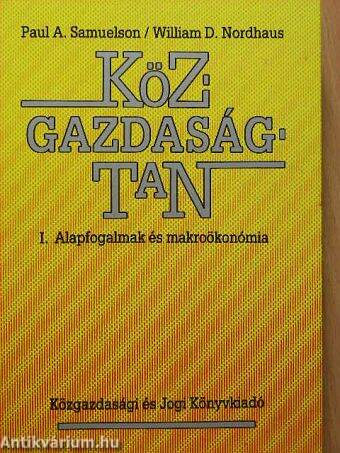 Közgazdaságtan I. (töredék)