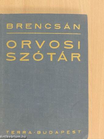 Orvosi szótár