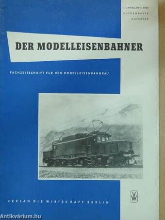 Der Modelleisenbahner 1952. Ausgewählte Aufsätze