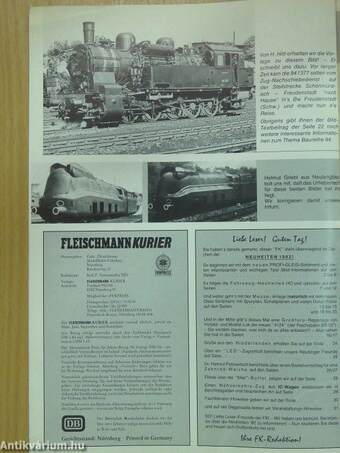 Fleischmann Kurier I/82.