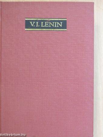 V. I. Lenin összes művei 20.