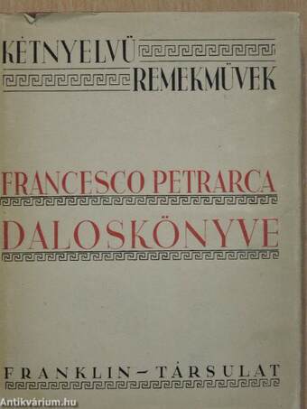 Francesco Petrarca daloskönyve