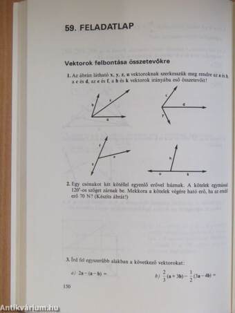 Matematika feladatlapok I.