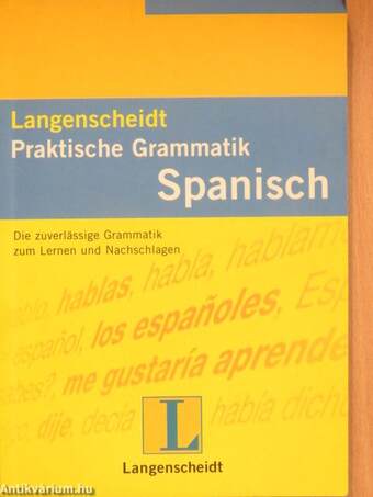 Langenscheidt Praktische Grammatik Spanisch